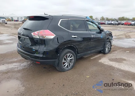 2014 Nissan Rogue Sl from USA, damaged, VIN 5N1AT2MT4EC773373